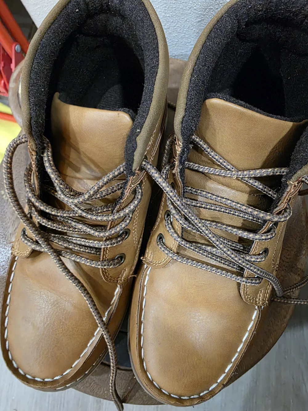 The Children's Place Brown Lace-Up Kids Boots